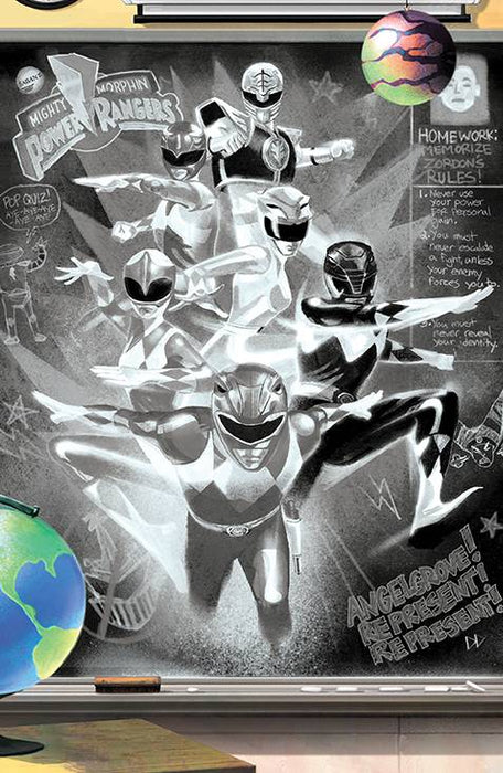 MIGHTY MORPHIN #13 CVR G FOC REVEAL 10 COPY INCV VAR (C: 1-0