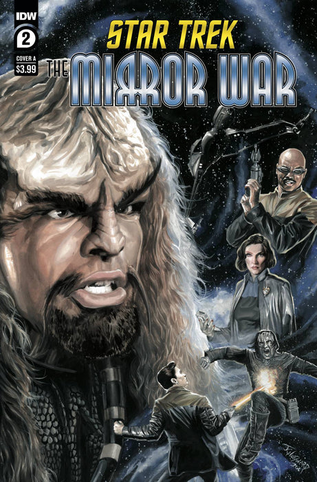 STAR TREK MIRROR WAR #2 (OF 8) CVR A WOODWARD