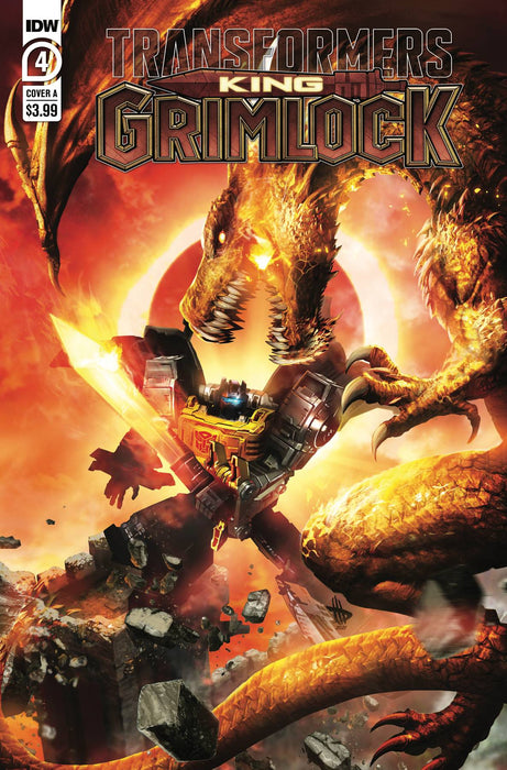 Transformers: King Grimlock (2021) #4 (Cover A Wilkins)
