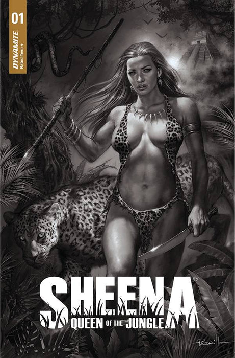 SHEENA QUEEN JUNGLE #1 CVR J 30 COPY INCV PARRILLO B&W