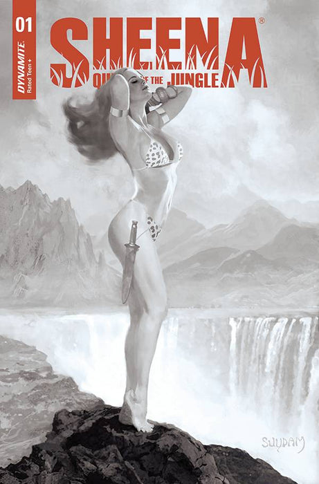 SHEENA QUEEN JUNGLE #1 CVR K 40 COPY INCV SUYDAM B&W