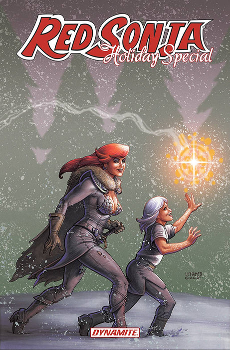 RED SONJA 2021 HOLIDAY SP CVR B LINSNER