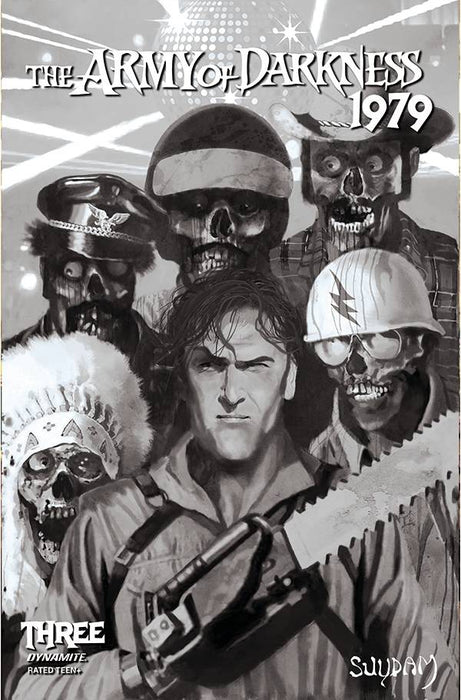 ARMY OF DARKNESS 1979 #3 CVR E 10 COPY INCV SUYDAM B&W
