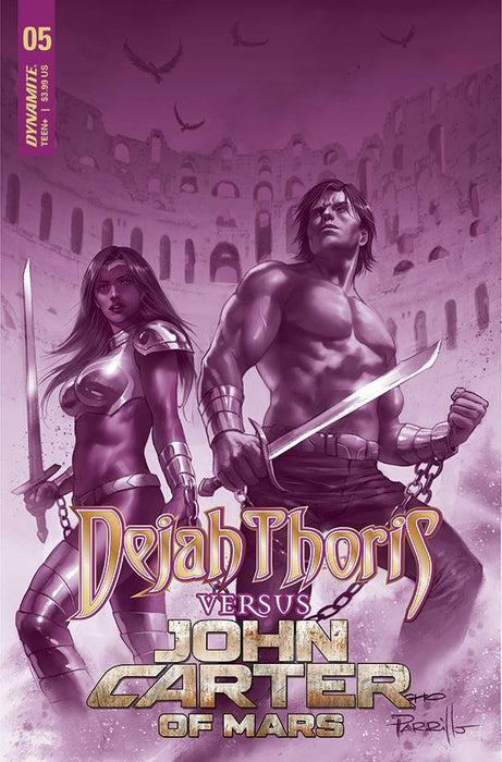 DEJAH THORIS VS JOHN CARTER OF MARS #5 CVR F 15 COPY INCV PA
