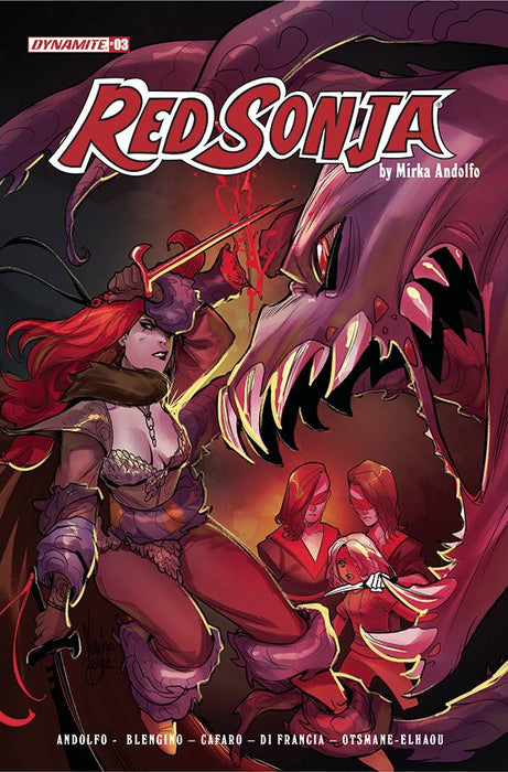 RED SONJA (2021) #3 CVR A ANDOLFO