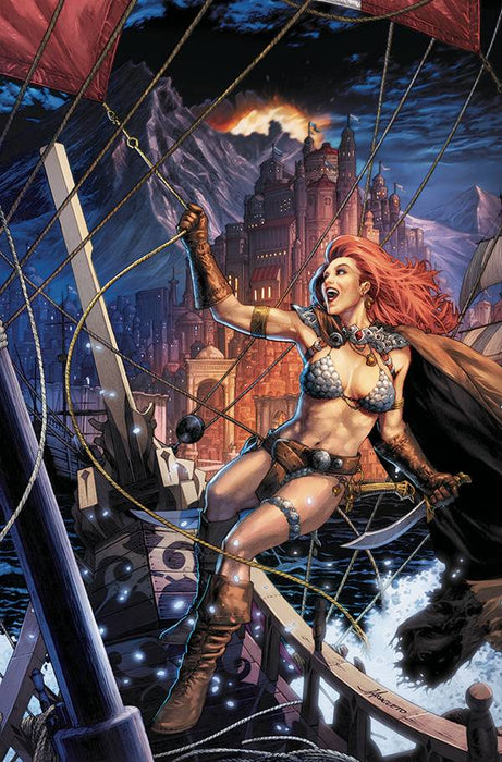 RED SONJA (2021) #3 CVR J ANACLETO LTD VIRGIN