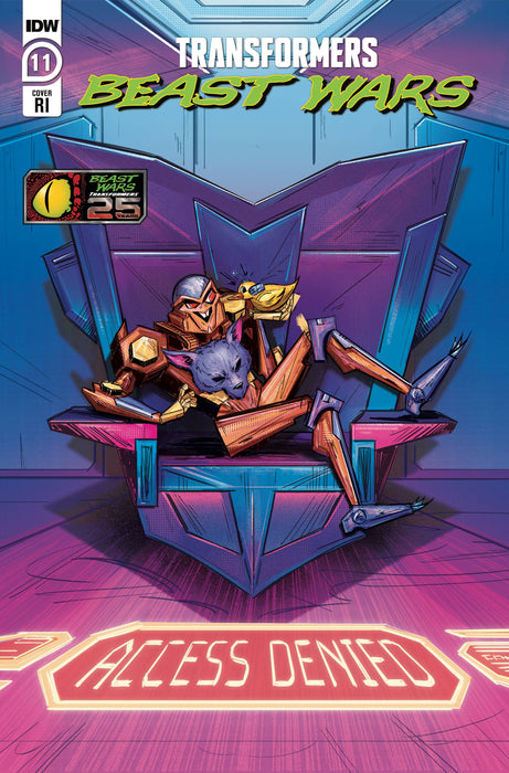 TRANSFORMERS BEAST WARS #11 CVR C 10 COPY INCV CHI