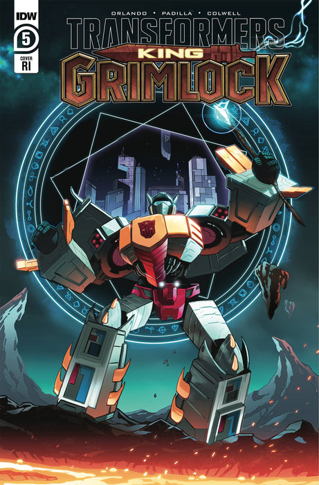 TRANSFORMERS KING GRIMLOCK #5 (OF 5) CVR C 10 COPY INCV BYRNE
