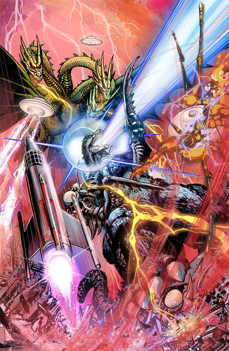 GODZILLA RIVALS VS KING GHIDORAH ONESHOT #1 CVR B 10 COPY ZORNOW INCV (Net)