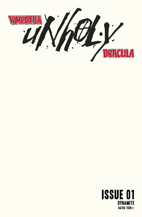 VAMPIRELLA DRACULA UNHOLY #1 CVR G BLANK AUTHENTIX