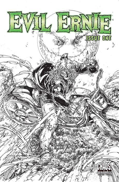 EVIL ERNIE #1 CVR D 10 COPY INCV BOOTH B&W INCV