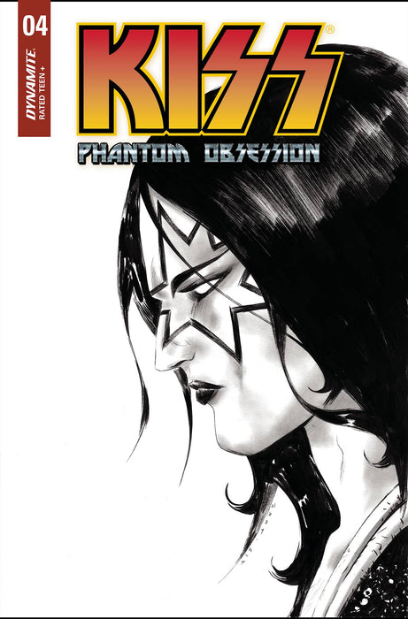 KISS PHANTOM OBSESSION #4 CVR I 30 COPY INCV LEE B&W LINE ART VIRGIN