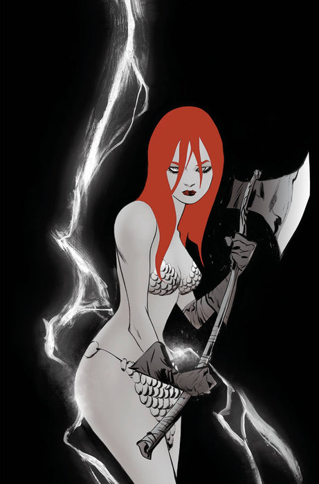 RED SONJA BLACK WHITE RED #5 CVR J LEE LTD VIRGIN