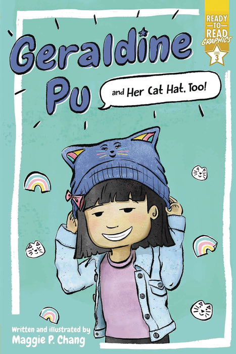 GERALDINE PU & HER CAT HAT TOO YR HC GN