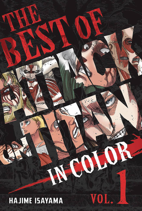 BEST OF ATTACK ON TITAN COLOR HC ED (MR)