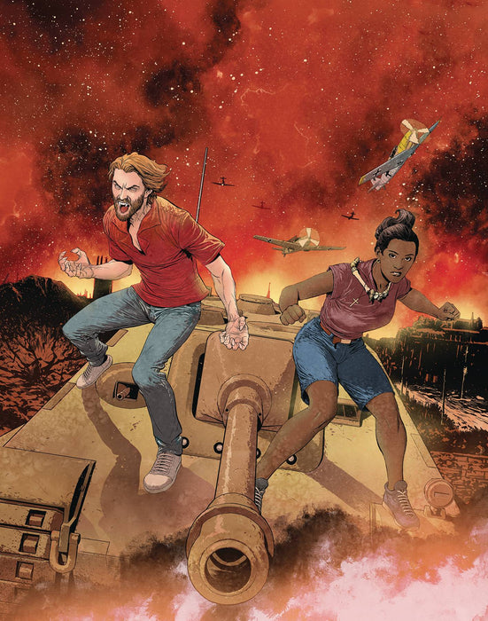 DARK RED WHERE ROADS LEAD ONESHOT #1 CVR B 10 COPY CLAR VAR