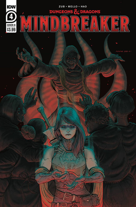 DUNGEONS & DRAGONS MINDBREAKER #4 (OF 5) CVR B DAVENPORT (C: