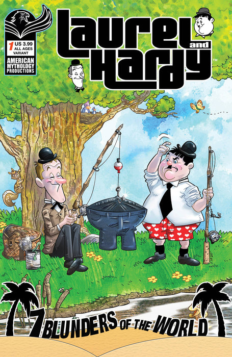 LAUREL & HARDY SEVEN BLUNDERS OF THE WORLD #1 CVR B PACHECO