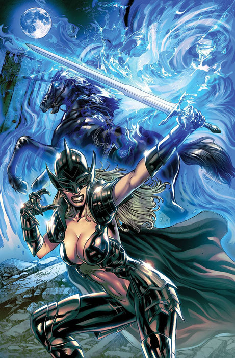 GRIMM UNIVERSE PRESENTS QUARTERLY BLACK KNIGHT CVR A VITORINO