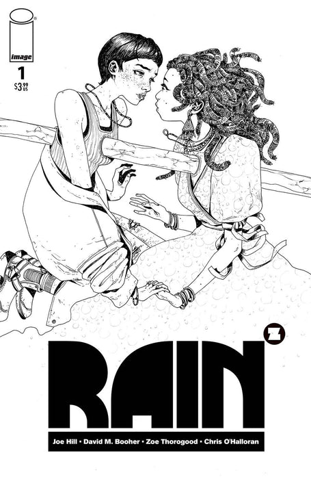 JOE HILL RAIN #1 (OF 5) CVR F 100 COPY INCV THOROGOOD SKETCH