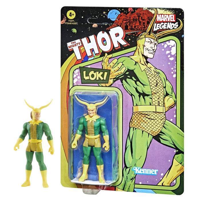 Marvel Retro Legends 3.75-Inch Loki Action Figure