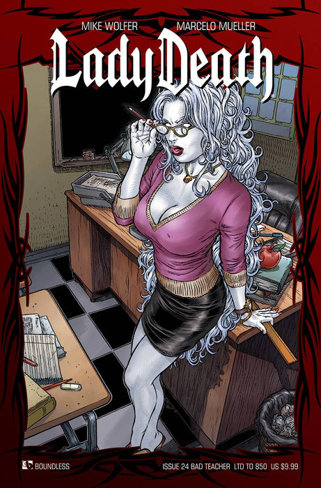 LADY DEATH SCHOOL DAYS BAG SET (4CT)