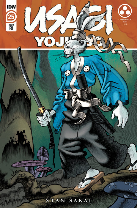 USAGI YOJIMBO #25 CVR B 10 COPY INCV LESNIEWSKI