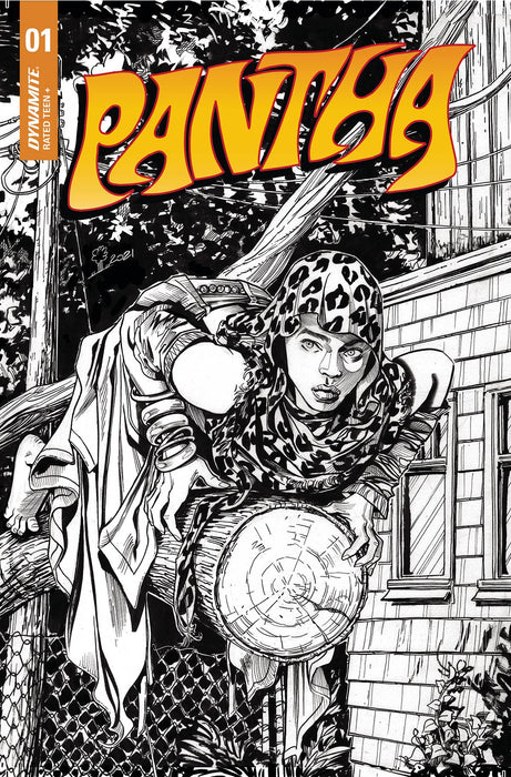 PANTHA #1 CVR G 10 COPY INCV PIANTA B&W