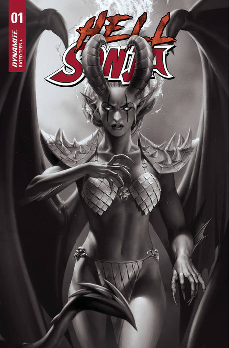 HELL SONJA #1 CVR H 20 COPY INCV YOON B&W