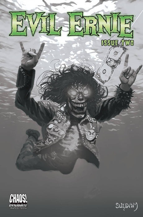 EVIL ERNIE #2 CVR D 20 COPY INCV SUYDAM B&W