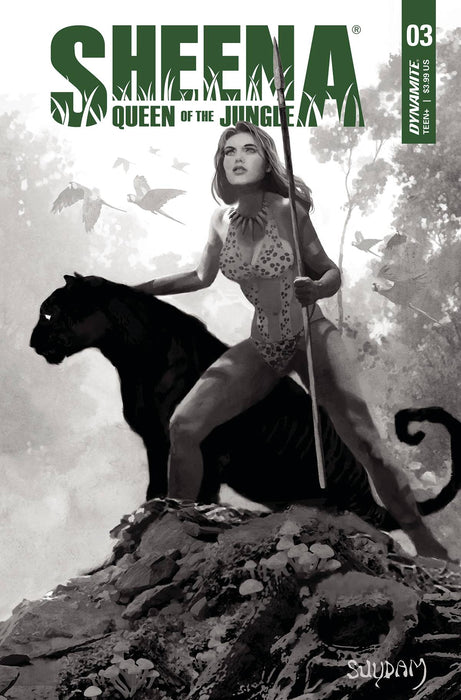 SHEENA QUEEN JUNGLE #3 CVR I 30 COPY INCV SUYDAM B&W