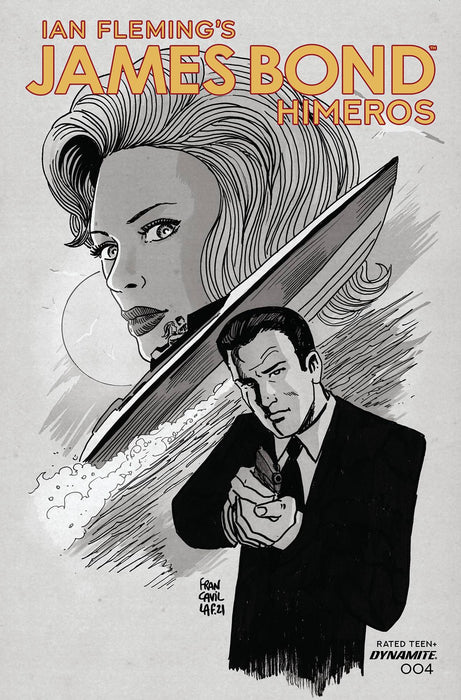 JAMES BOND HIMEROS #4 CVR C 10 COPY INCV FRANCAVILLA B&W