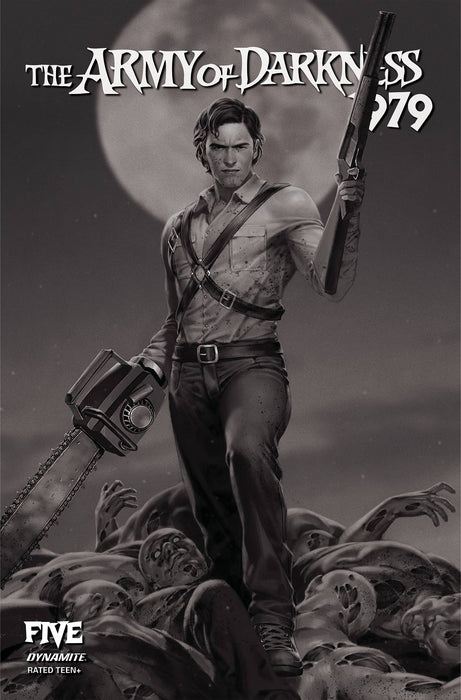 ARMY OF DARKNESS 1979 #5 CVR G 20 COPY INCV YOON B&W