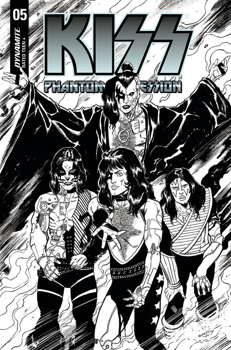 KISS PHANTOM OBSESSION #5 CVR H 25 COPY INCV SEELEY B&W LINE