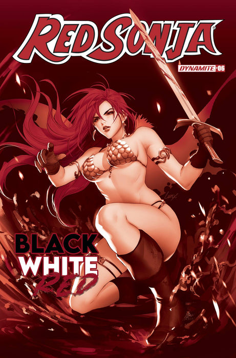 RED SONJA BLACK WHITE RED #6 CVR E 10 COPY INCV LI TINT LINE