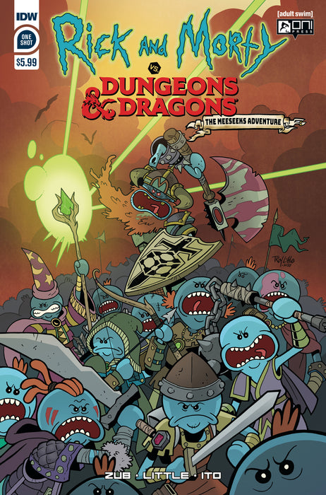 RICK & MORTY VS DUNGEONS & DRAGONS MEESEEKS CVR A VASQUEZ