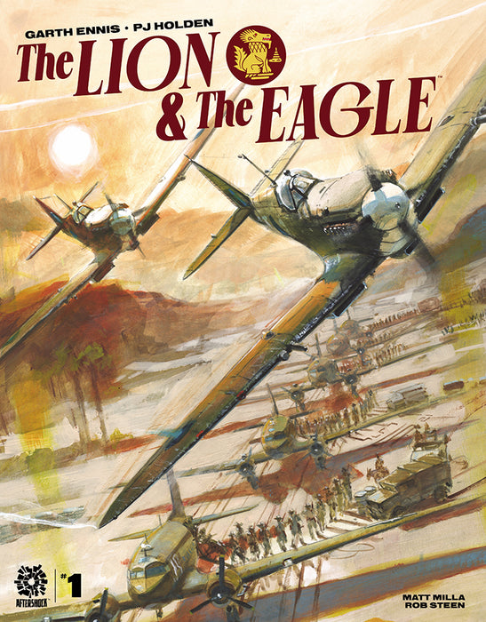 LION & EAGLE #1 CVR B 10 COPY BURNS INCV