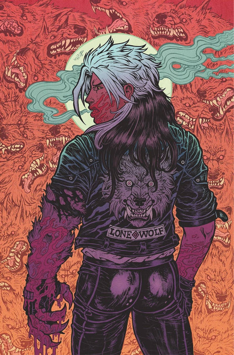 LUNAR ROOM #1 CVR G WOLF DLX FOIL 100 COPY INCV