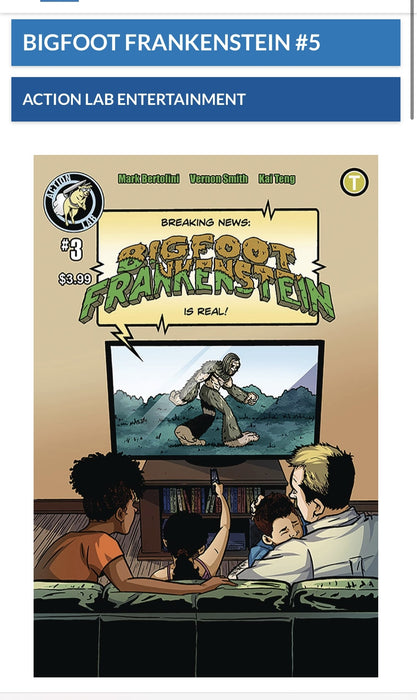 BIGFOOT FRANKENSTEIN #5