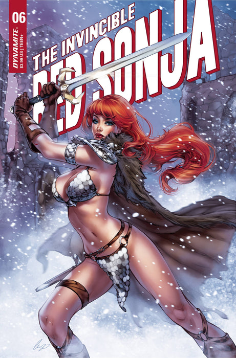 INVINCIBLE RED SONJA #6 CVR O FOC BONUS CHATZOUDIS