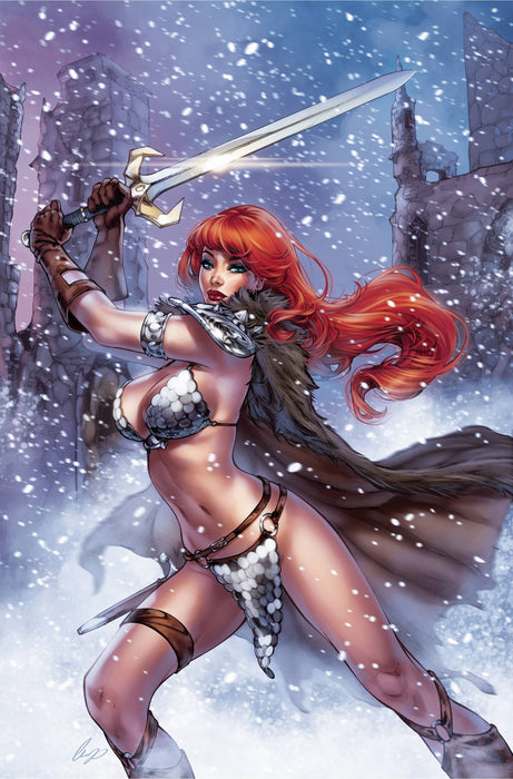INVINCIBLE RED SONJA #6 CVR Q 7 COPY FOC INCV CHATZOUDIS VIR