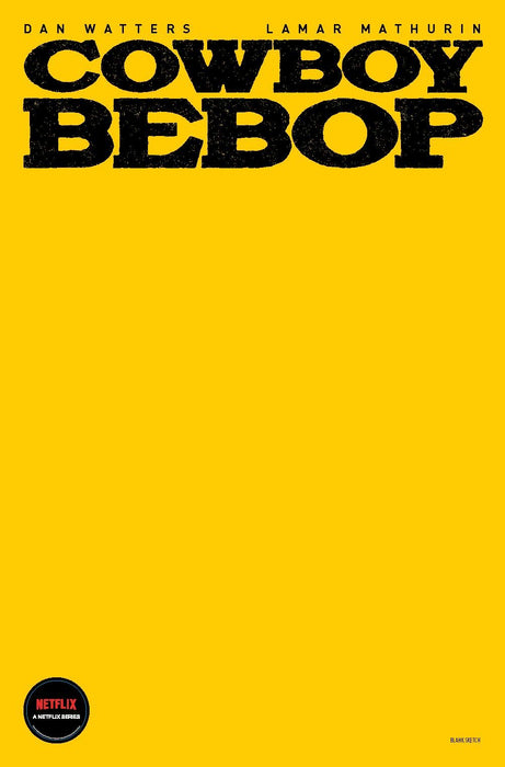COWBOY BEBOP #3 CVR D COLOR BLANK SKETCH VAR