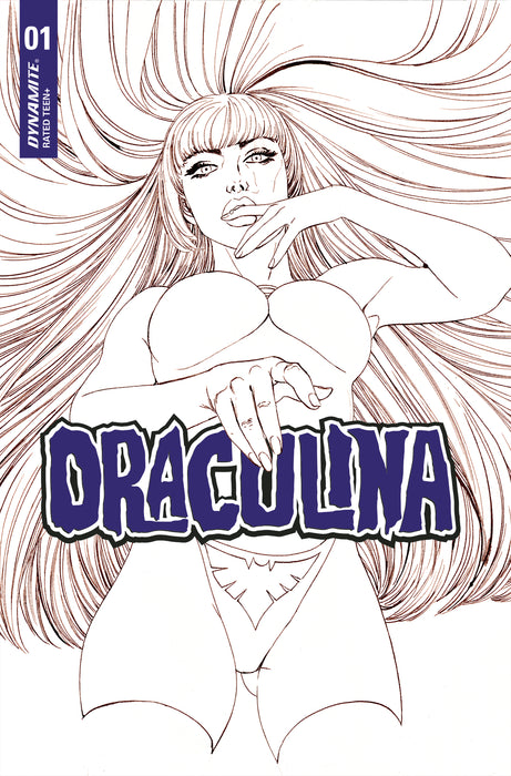 DRACULINA #1 CVR I 25 COPY INCV MARCH B&W