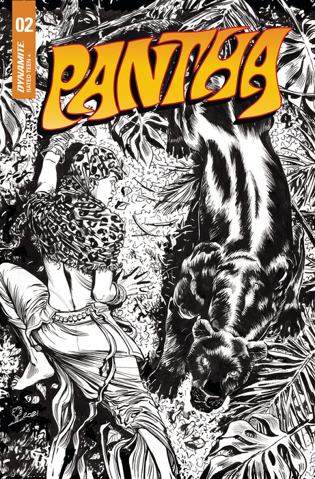 PANTHA #2 CVR F 10 COPY INCV PIANTA B&W
