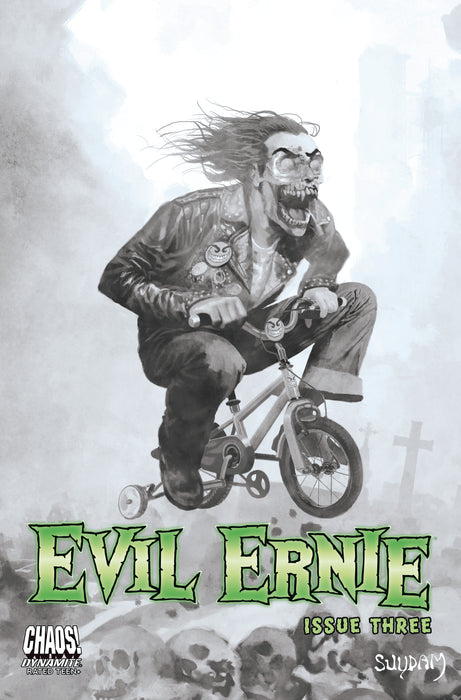 EVIL ERNIE #3 CVR D 20 COPY INCV SUYDAM B&W