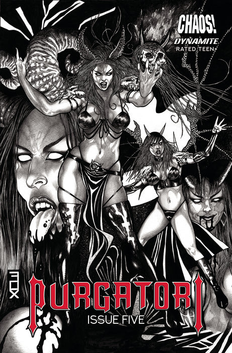 PURGATORI #5 CVR F 15 COPY INCV FOX B&W