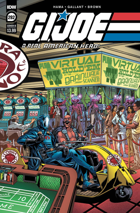 GI JOE A REAL AMERICAN HERO #292 CVR B GALLANT