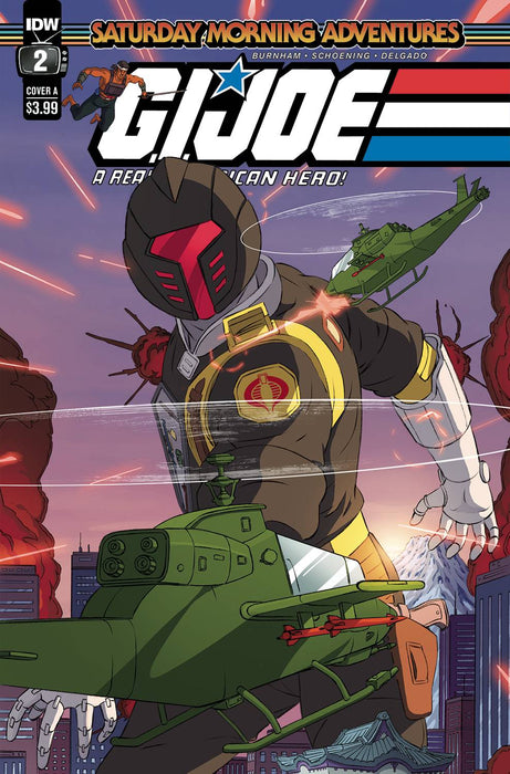 GI JOE SATURDAY MORNING ADVENTURES #2 (OF 4) CVR A SCHOENING