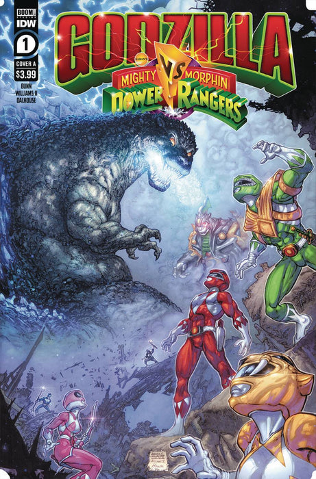 GODZILLA VS POWER RANGERS #1 (OF 5) CVR A  FREDDIE WILLIAMS