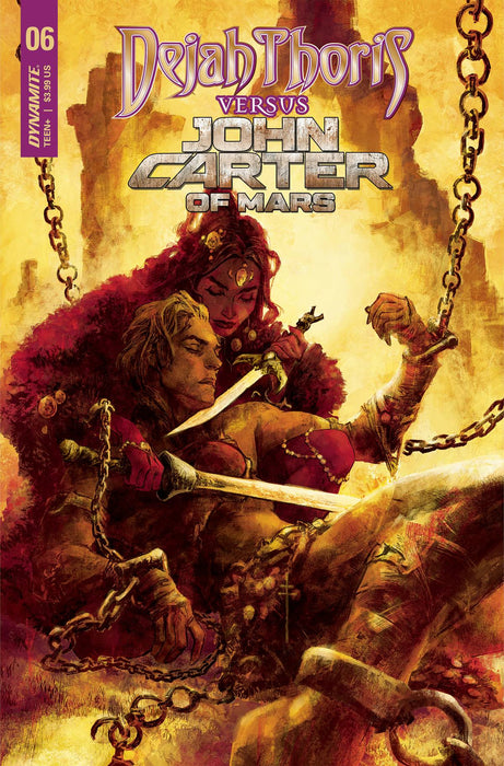 DEJAH THORIS VS JOHN CARTER OF MARS #6 CVR K FOC FIUMARA ORI
